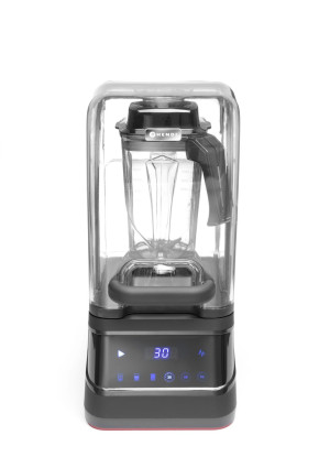 Blender barmański elektroniczny z obudową wyciszającą HENDI 2,5L czarny 220-240V/1680W 250x300x(H)546mm