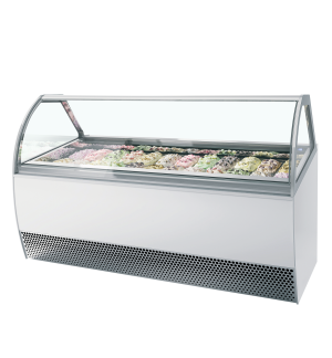 Wentylowana chłodziarka ekspozycyjna na lody gałkowe MILLENNIUM LX24 | TEFCOLD