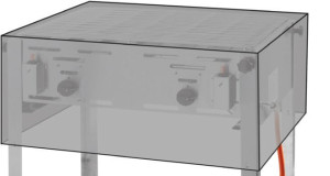 Pokrowiec HENDI Grilli Grill i Roast-Master 154717 i 154878 720x560x(H)360mm