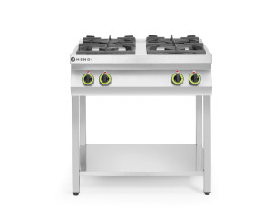 Kuchnia gazowa 4-palnikowa na podstawie otwartej HENDI Kitchen Line 19kW 800x700x(H)900mm