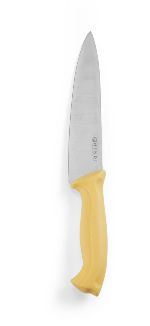 Nóż kucharski HENDI żółty (L)320mm