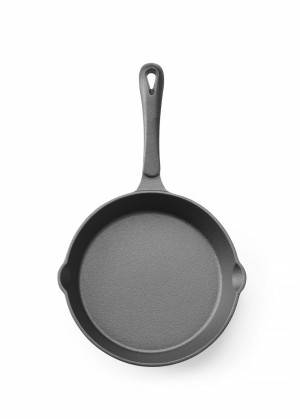 Patelnia żeliwna HENDI czarny 200x(H)40mm