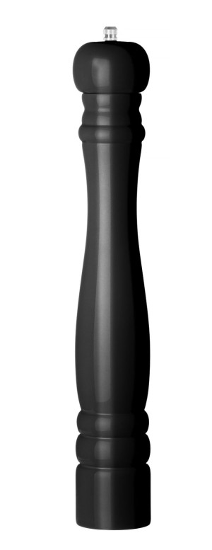 Młynek do pieprzu drewniany HENDI czarny 65x(H)415mm