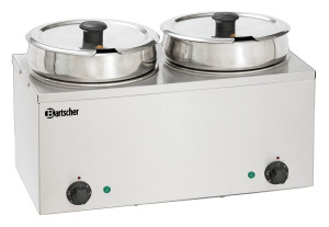 Bemar elektryczny Hotpot, 2 x wkład 6,5L Bartscher