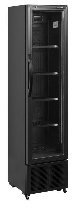 Chłodziarka na butelki FS176H Black | TEFCOLD