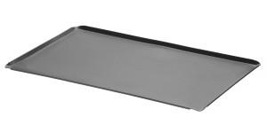 Blacha wypiekowa z powłoką nieprzywierającą CONVECTOMAT BAKE HENDI GN 1/1 czarny 530x325x(H)10mm