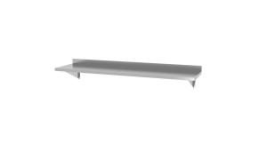 Półka wisząca z 2 konsolami HENDI 1200x300x250 mm 1200x300x(H)250mm