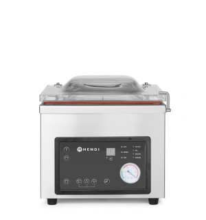Pakowarka próżniowa - komorowa HENDI Profi Line listwa zgrzewająca 260 mm 230V/370W 330x480x(H)360mm
