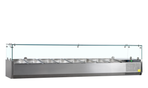 Witryna chłodnicza GN1/4 VK33-180 | TEFCOLD