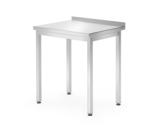 Stół przyścienny - skręcany głębokość 600 mm HENDI Kitchen Line 800x600x(H)850mm