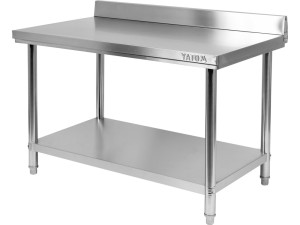 Składany Stół Przyścienny z Półką 1500x700xH850+100MM YATO