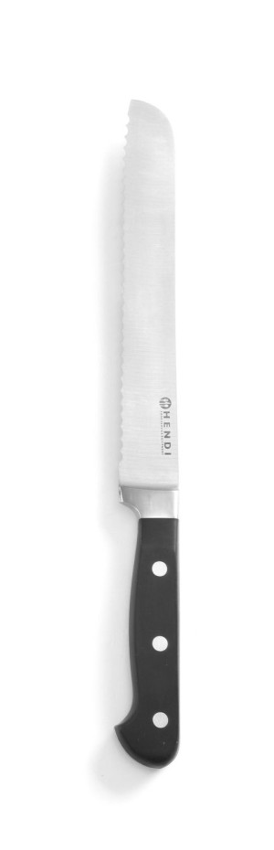Nóż do chleba HENDI Kitchen Line czarny (L)335mm