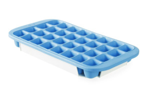 Forma do kostek lodu z pokrywą BarUp niebieski 335x180mm