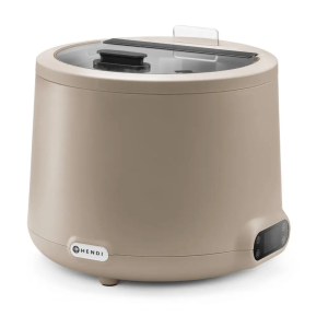 Kociołek do zupy HENDI UNIQ 8L beżowy 220-240V/500W 365x(H)325mm