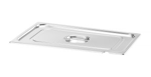 Pokrywka do pojemników GN z wycięciem na chochlę HENDI Profi Line GN 1/1 530x325mm