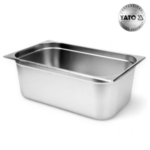 Pojemnik Gastronomiczny ze Stali Nierdzewnej GN 1/1 200MM 26L YATO