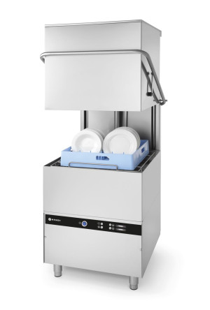Zmywarka kapturowa 50x50 - sterowana elektromechanicznie HENDI 400V/8600W 745x900x(H)1406mm