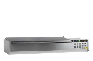 Witryna chłodnicza GN1/3 GVC38-160 S/S | TEFCOLD