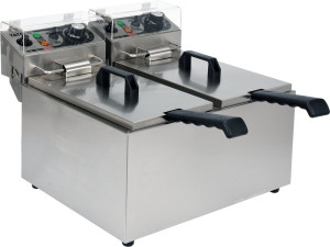 Frytownica 2-komorowa 2x5L 2x2KW YATO