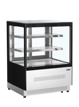 Chłodnicze witryny ekspozycyjne LPD900F Black | TEFCOLD