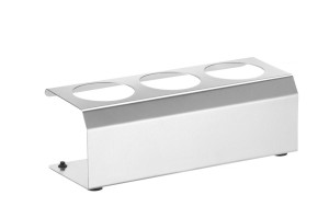 Ekspozytor do dyspenserów do sosów HENDI 3 otwory ø57 mm 229x90x(H)78mm