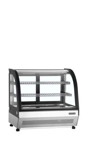 Chłodnicze witryny ekspozycyjne LCT750C Black | TEFCOLD