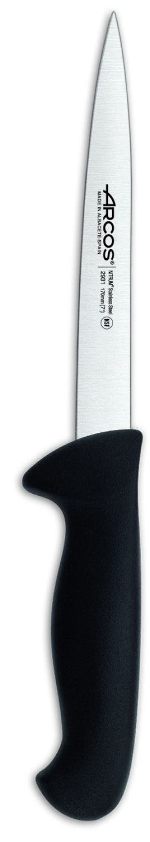 Nóż do filetowania giętki seria 2900 Arcos czarny (L)298mm