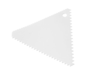 Skrobka do ciasta trójkątna grzebień - zestaw 6 szt. HENDI wąski rozstaw 6 szt. 110x110x(H)mm