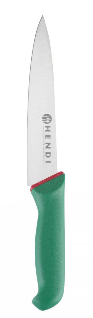 Nóż kuchenny HENDI zielony (L)320mm