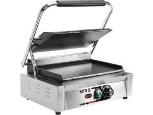 Elektryczny Grill Kontaktowy Panini w Pełni Płaski 44CM 2,2KW YATO