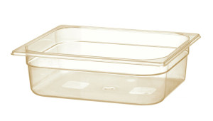 Pojemnik GN 1/2 z grilamidu do wysokiej temperatury HENDI GN 1/2 6,1L transparentny 325x265x(H)100mm