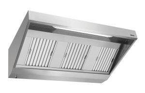 Okap ścienny z silnikiem 1700x900mm Bartscher