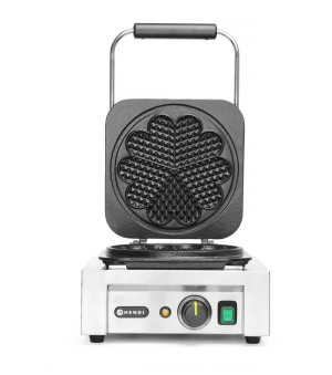 Gofrownica - serca HENDI 230V/2200W 330x543x(H)251mm