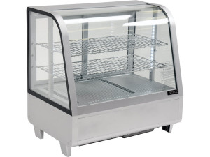 Witryna Chłodnicza 100L 68x45x67 Srebrna YATO