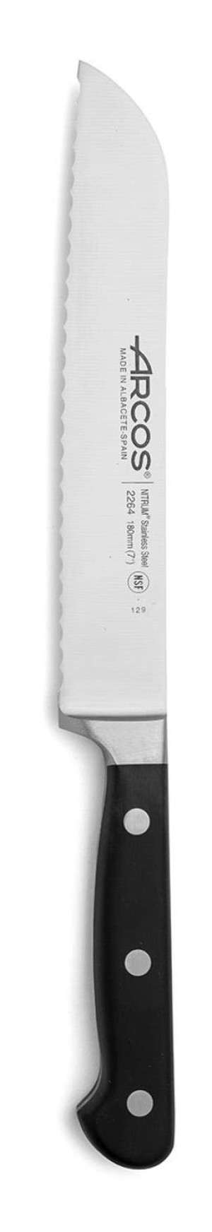 Nóż do pieczywa seria ÓPERA Arcos czarny (L)303mm