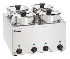 Bemar elektryczny Hotpot, 4 x wkład 3,5L Bartscher
