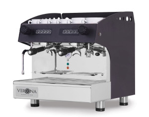 Ekspres do kawy Julia Compact 2-grupowy automatyczny HENDI Ekspres do kawy JULIA Compact 2-grupowy automatyczny czarny 230V/2700W 475x563x(H)