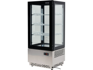 Witryna Chłodnicza 78L 43x39x98 Czarna YATO