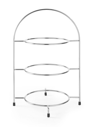 Stojak na talerze HENDI na 3 talerze x ø275 mm 290x290x(H)440mm