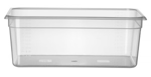 Pojemnik GN 1/1 z polipropylenu HENDI Profi Line GN 1/1 28L transparentny 530x325x(H)200mm