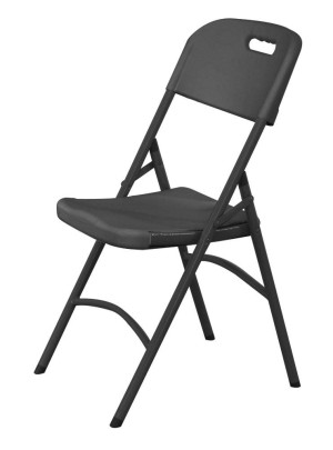 Krzesło cateringowe czarne HENDI max. obciążenie: 180 kg czarny 540x440x(H)840mm