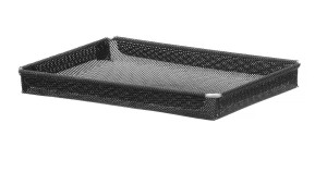 Tacka do pieców konwekcyjno-mikrofalowych nieprzywierająca wzmocniona HENDI czarny 290x190x(H)30mm Prostokątny