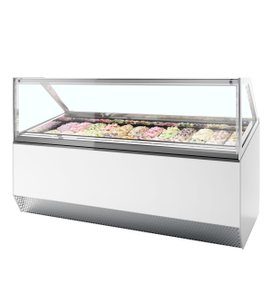 Wentylowana chłodziarka ekspozycyjna na lody gałkowe MILLENNIUM ST24 | TEFCOLD