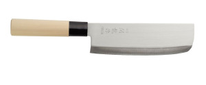 Nóż japoński Nakiri HENDI czarny (L)290mm