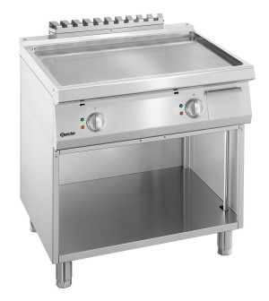Płyta grillowa elektryczna 700, szer. 800, Gładka Bartscher