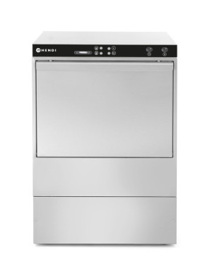 Zmywarka do naczyń 50x50 - sterowana elektromechanicznie HENDI z dozownikiem detergentu 230V/3600W 600x570x(H)830mm