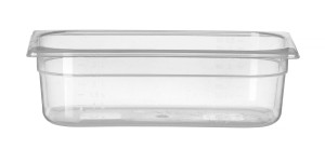 Pojemnik GN 1/3 z polipropylenu HENDI Profi Line GN 1/3 4L transparentny 325x176x(H)100mm