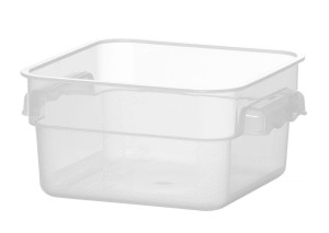 Pojemnik na żywność z podziałką HENDI 1,9L 190x190x(H)95mm