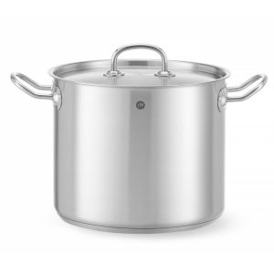 Garnek wysoki z pokrywką HENDI Kitchen Line 21L 320x(H)270mm