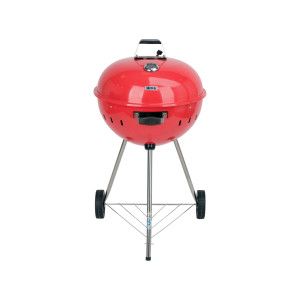 Grill Węglowy Okrągły 54CM Czerwony YATO